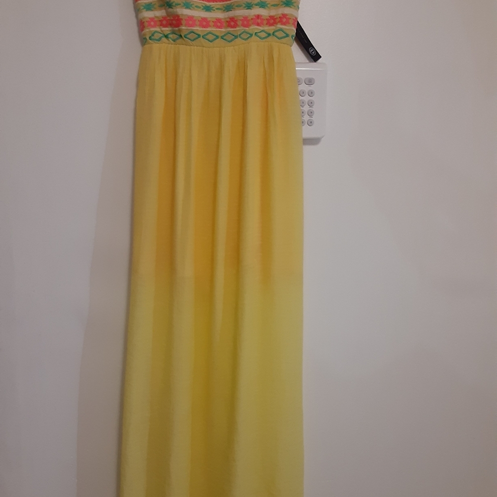 As U Wish women's Strapless maxi dress. Sz. Small
